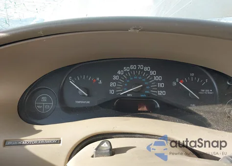 2002 Buick Century Limited from USA, damaged, VIN 2G4WY55J621215791